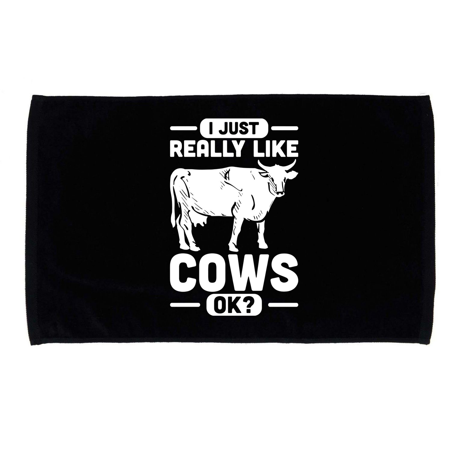 Cow Pet Farm Animal Cows Microfiber Hand Towel