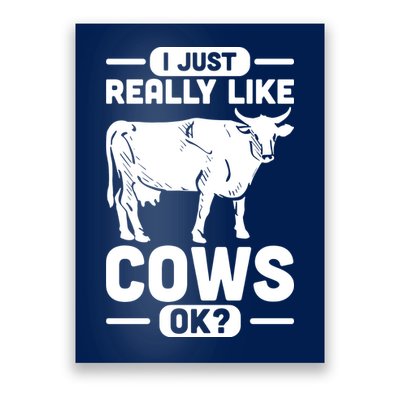 Cow Pet Farm Animal Cows Poster