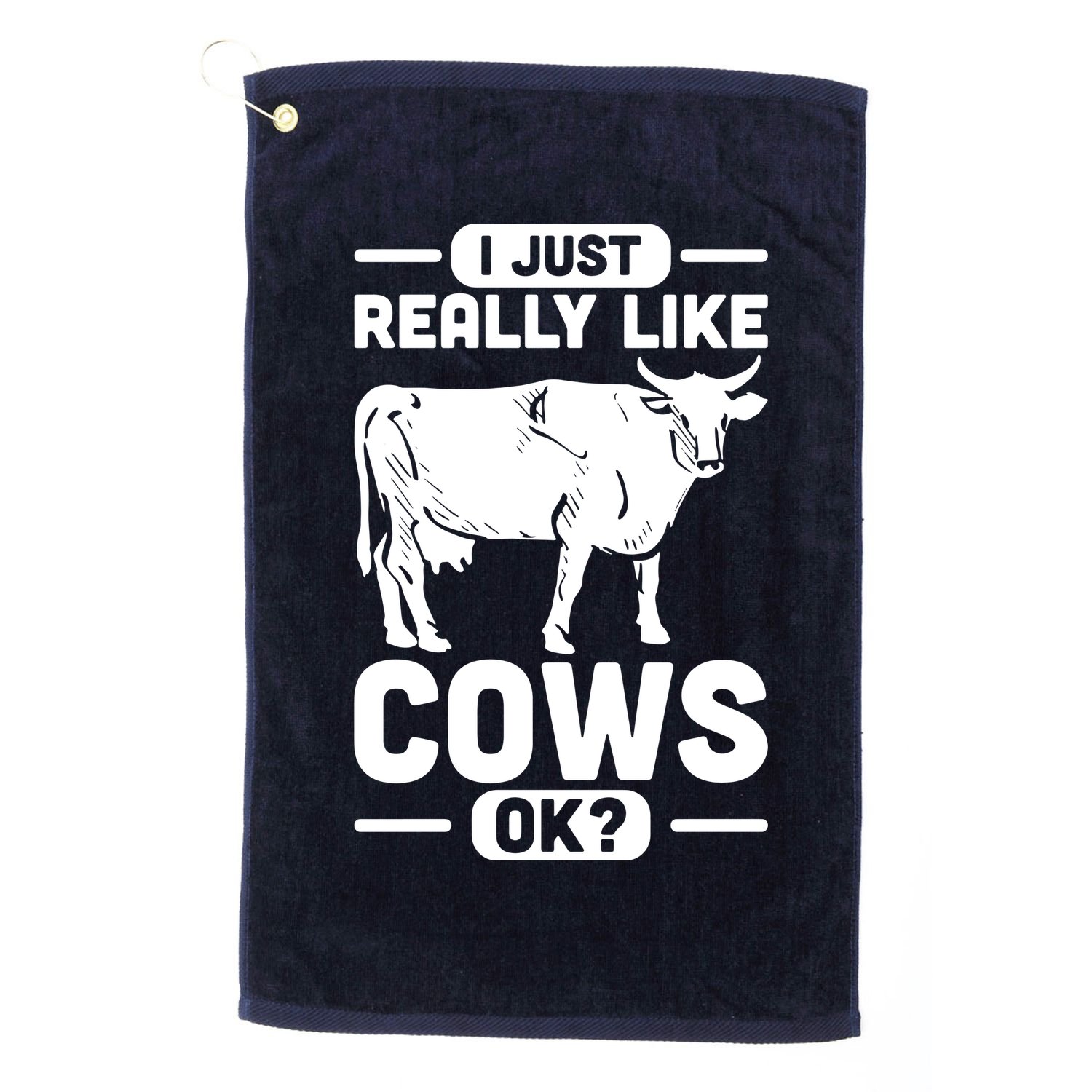 Cow Pet Farm Animal Cows Golf Towel