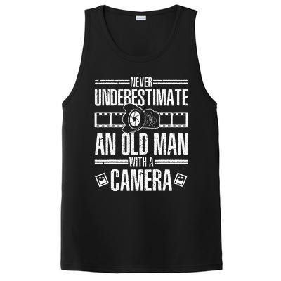 Cool Photography For Grandpa Photographer Camera Lover PosiCharge Competitor Tank