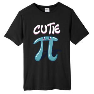 Cutie Pi Funny Nerd Gift For Math Geeks Pi Day Design Cool Gift Tall Fusion ChromaSoft Performance T-Shirt