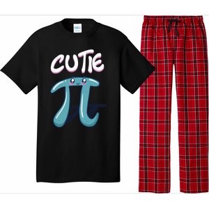 Cutie Pi Funny Nerd Gift For Math Geeks Pi Day Design Cool Gift Pajama Set