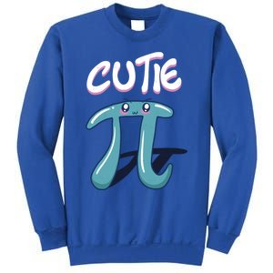 Cutie Pi Funny Nerd Gift For Math Geeks Pi Day Design Cool Gift Sweatshirt