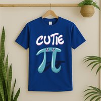 Cutie Pi Funny Nerd Gift For Math Geeks Pi Day Design Cool Gift T-Shirt
