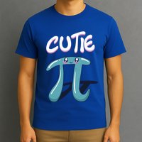 Cutie Pi Funny Nerd Gift For Math Geeks Pi Day Design Cool Gift T-Shirt
