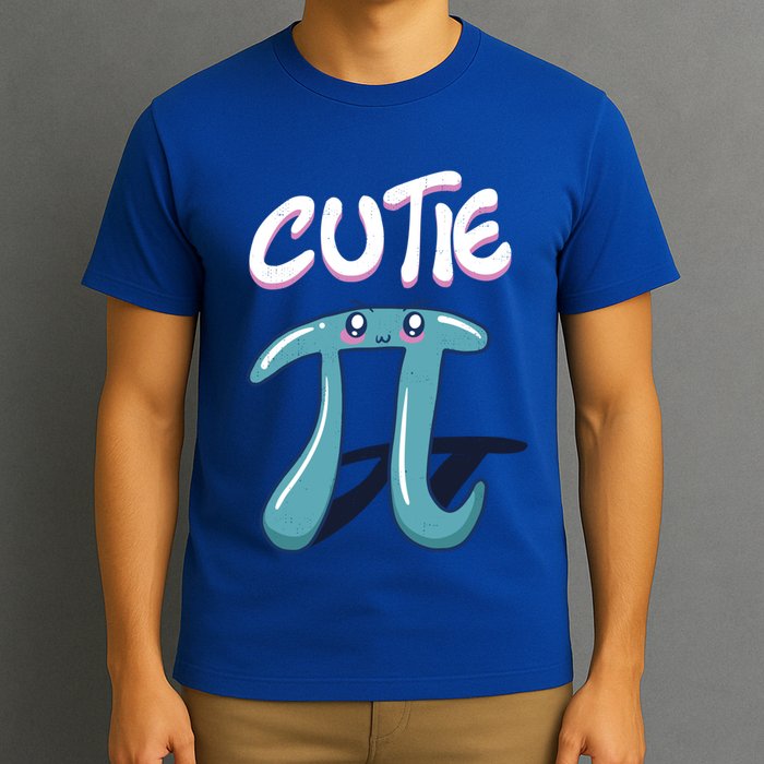 Cutie Pi Funny Nerd Gift For Math Geeks Pi Day Design Cool Gift T-Shirt