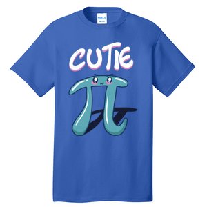 Cutie Pi Funny Nerd Gift For Math Geeks Pi Day Design Cool Gift Tall T-Shirt