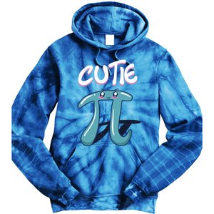 Cutie Pi Funny Nerd Gift For Math Geeks Pi Day Design Cool Gift Tie Dye Hoodie