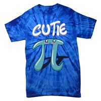 Cutie Pi Funny Nerd Gift For Math Geeks Pi Day Design Cool Gift Tie-Dye T-Shirt