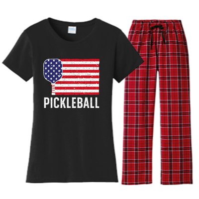 Cool Pickleball For Wo Paddle Sport Pickleball Lover Women's Flannel Pajama Set