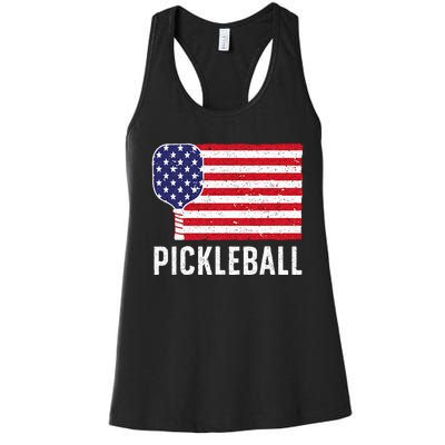 Cool Pickleball For Wo Paddle Sport Pickleball Lover Women's Racerback Tank