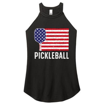 Cool Pickleball For Wo Paddle Sport Pickleball Lover Women's Perfect Tri Rocker Tank