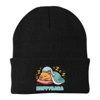 Capybara Pyjamas For Nap Napping Capybara Nappybara Knit Cap Winter Beanie