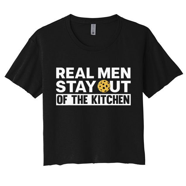 Cool Pickleball For Dad Pickle Ball Sports Team Kitchen Crop Top