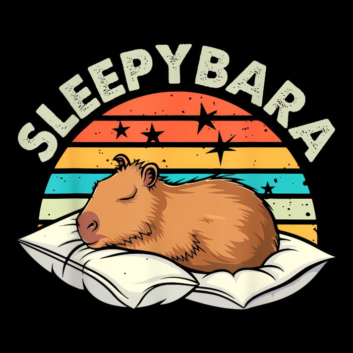 Capybara Pajamas Funny Capybara Costume Button