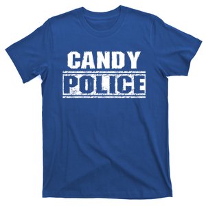 Candy Police Funny Mom Or Dad Halloween Costume Funny Gift T-Shirt