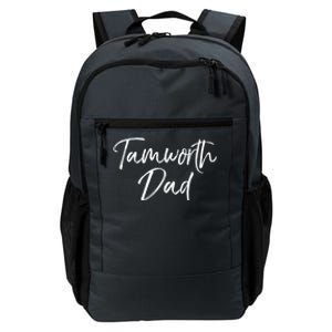 Cute Pig Farming Gift For Pig Farmers Funny Tamworth Dad Gift Daily Commute Backpack