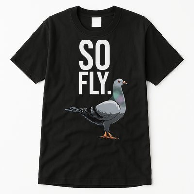 Cool Pigeon For Women Breeder Birdwatching Pigeon Racing Tall T-Shirt