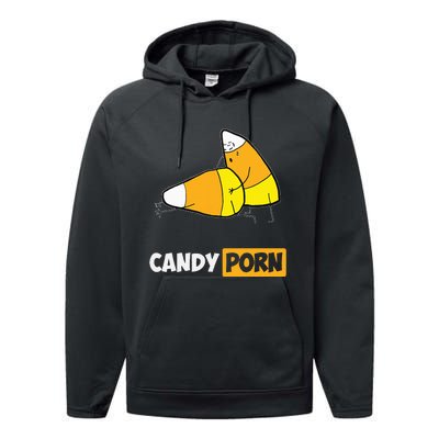 Candy Porn Funny Halloween Gift Performance Fleece Hoodie