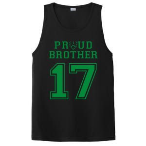 Custom Proud Football Brother Number 17 G Personalized PosiCharge Competitor Tank