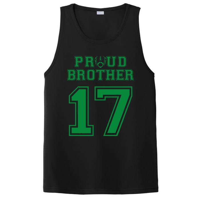 Custom Proud Football Brother Number 17 G Personalized PosiCharge Competitor Tank