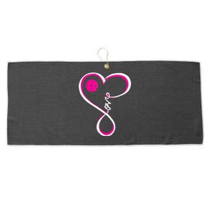 Cute Pickleball For WoM.e.n Ladies, I Love Pickleball Large Microfiber Waffle Golf Towel