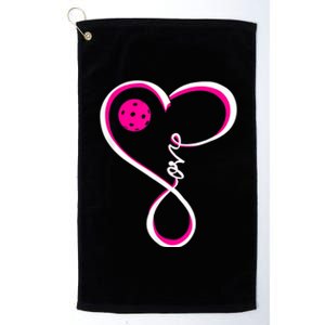 Cute Pickleball For WoM.e.n Ladies, I Love Pickleball Platinum Collection Golf Towel