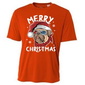 Christmas Pug Funny Christmas Pjs For Family And Dog Lovers Gift Cooling Performance Crew T-Shirt