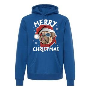 Christmas Pug Funny Christmas Pjs For Family And Dog Lovers Gift Premium Hoodie