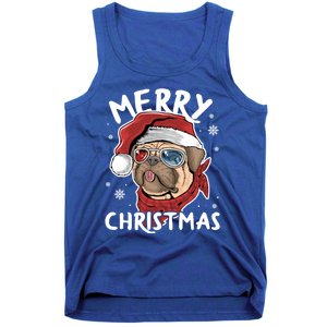 Christmas Pug Funny Christmas Pjs For Family And Dog Lovers Gift Tank Top