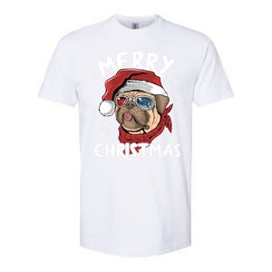 Christmas Pug Funny Christmas Pjs For Family And Dog Lovers Gift Softstyle CVC T-Shirt