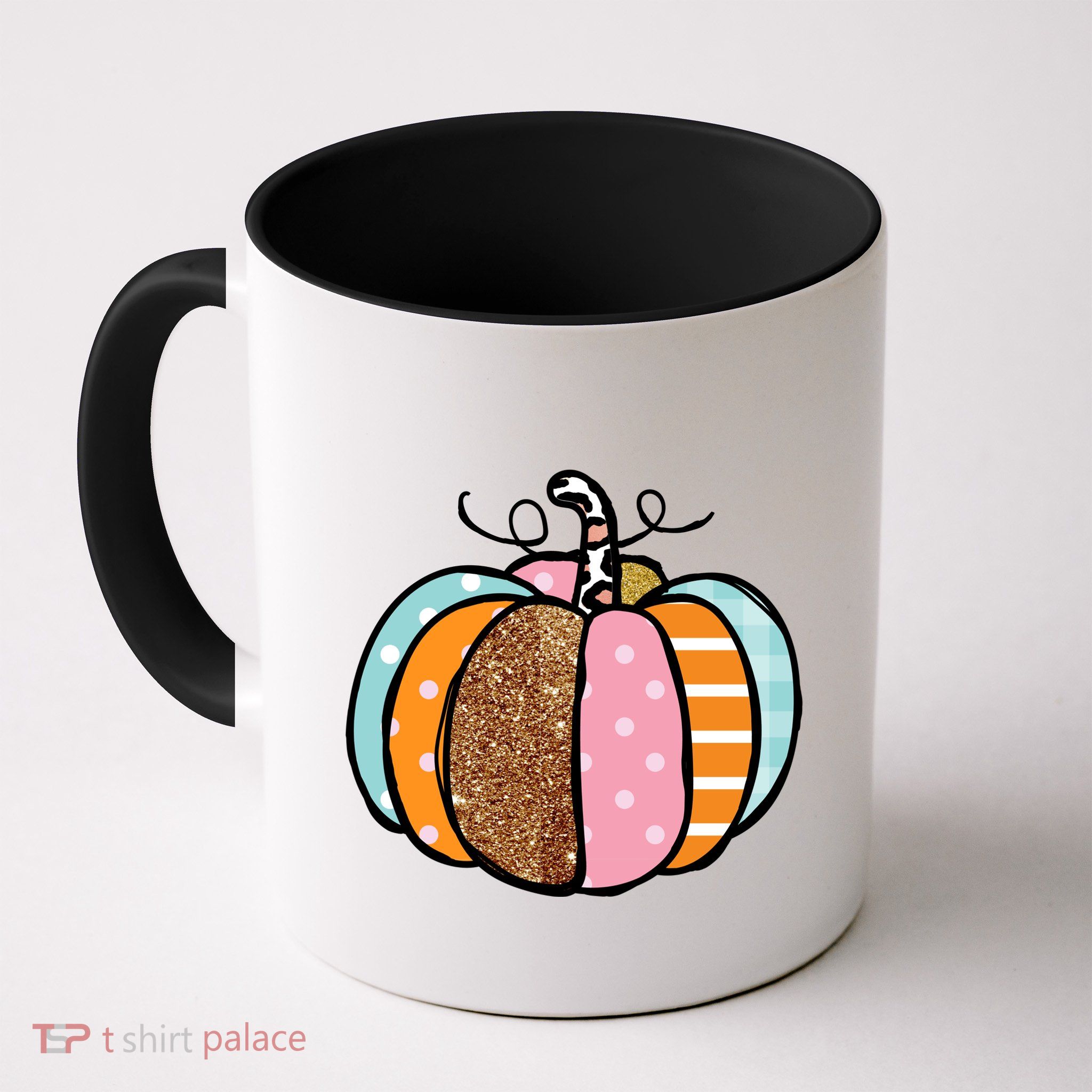 Colorful Pumpkin Festive Fall Mug