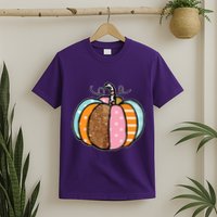 Colorful Pumpkin Festive Fall T-Shirt