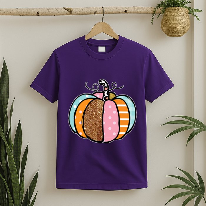 Colorful Pumpkin Festive Fall T-Shirt