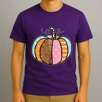 Colorful Pumpkin Festive Fall T-Shirt
