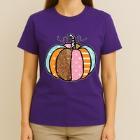 Colorful Pumpkin Festive Fall T-Shirt