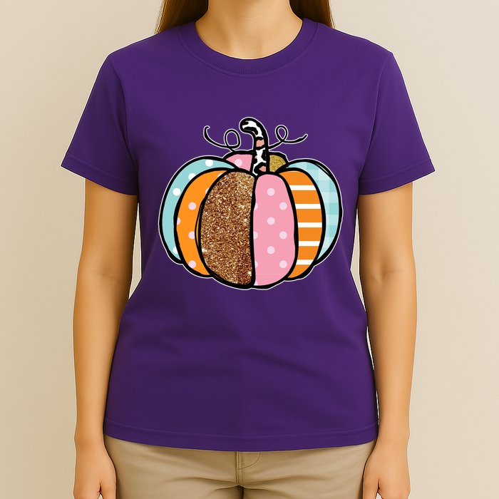Colorful Pumpkin Festive Fall T-Shirt