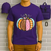 Colorful Pumpkin Festive Fall T-Shirt