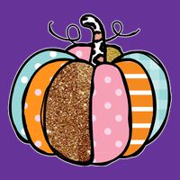 Colorful Pumpkin Festive Fall T-Shirt