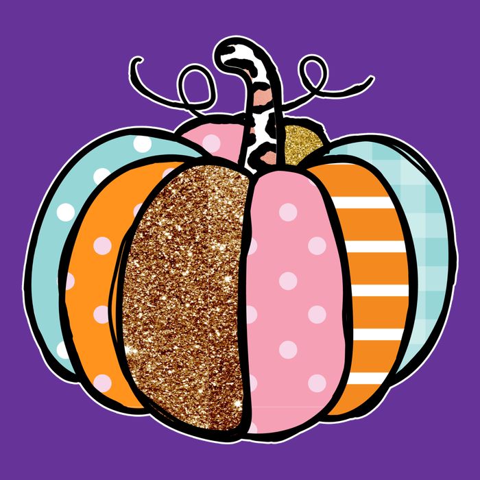Colorful Pumpkin Festive Fall T-Shirt