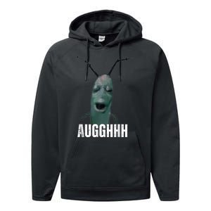 Cursed Plankton Funny Meme Performance Fleece Hoodie