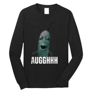 Cursed Plankton Funny Meme Long Sleeve Shirt