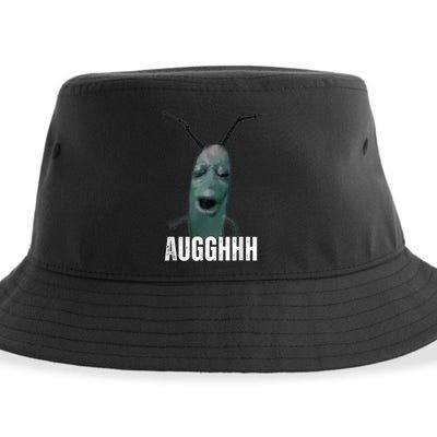 Cursed Plankton Funny Meme Sustainable Bucket Hat