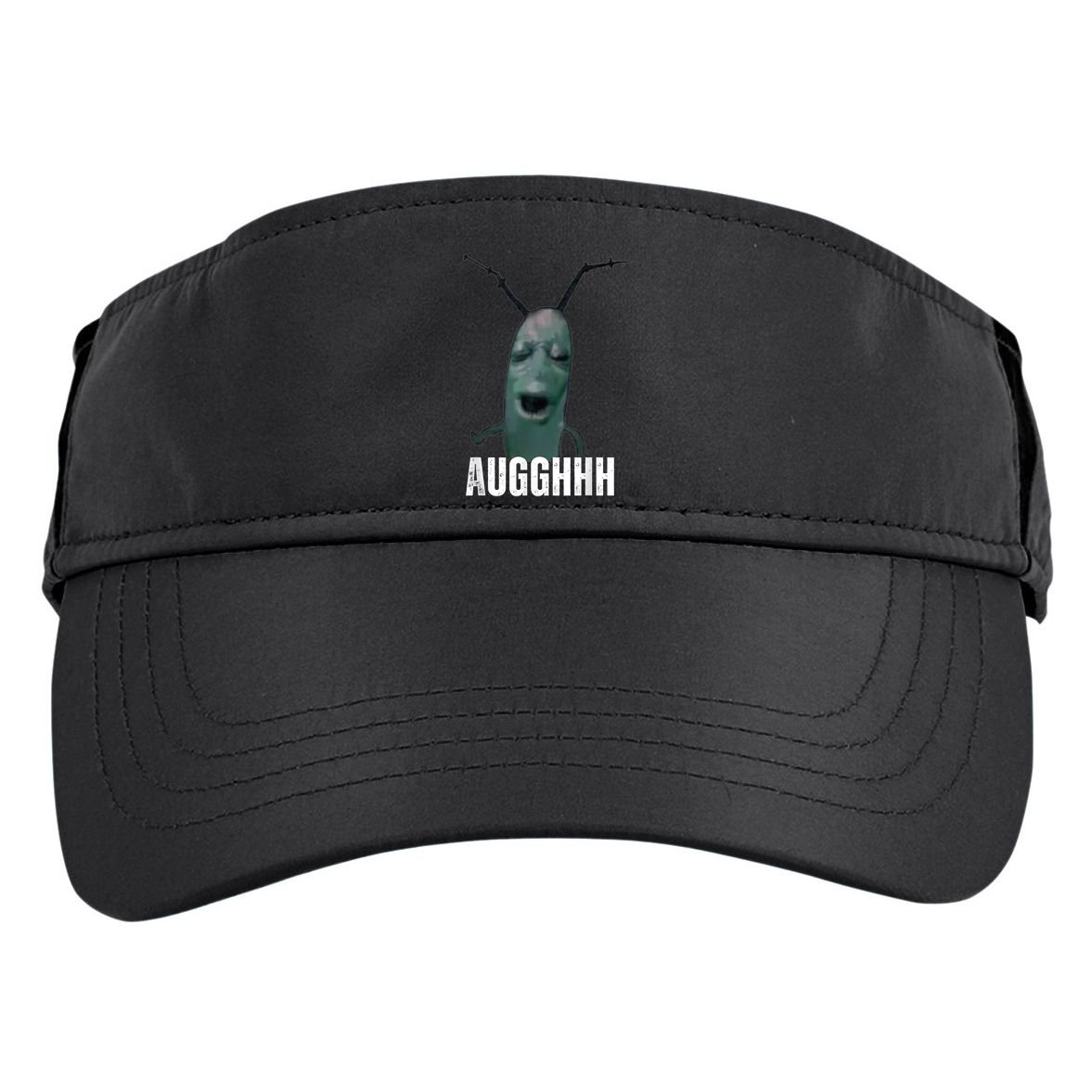 Cursed Plankton Funny Meme Adult Drive Performance Visor