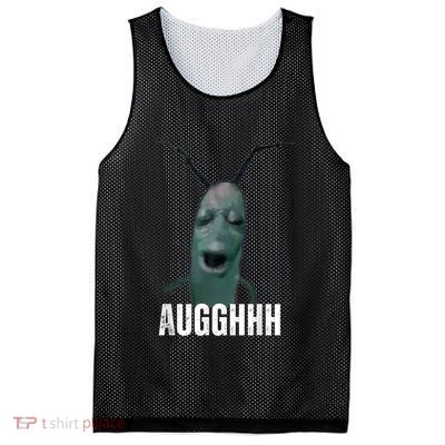 Cursed Plankton Funny Meme Mesh Reversible Basketball Jersey Tank