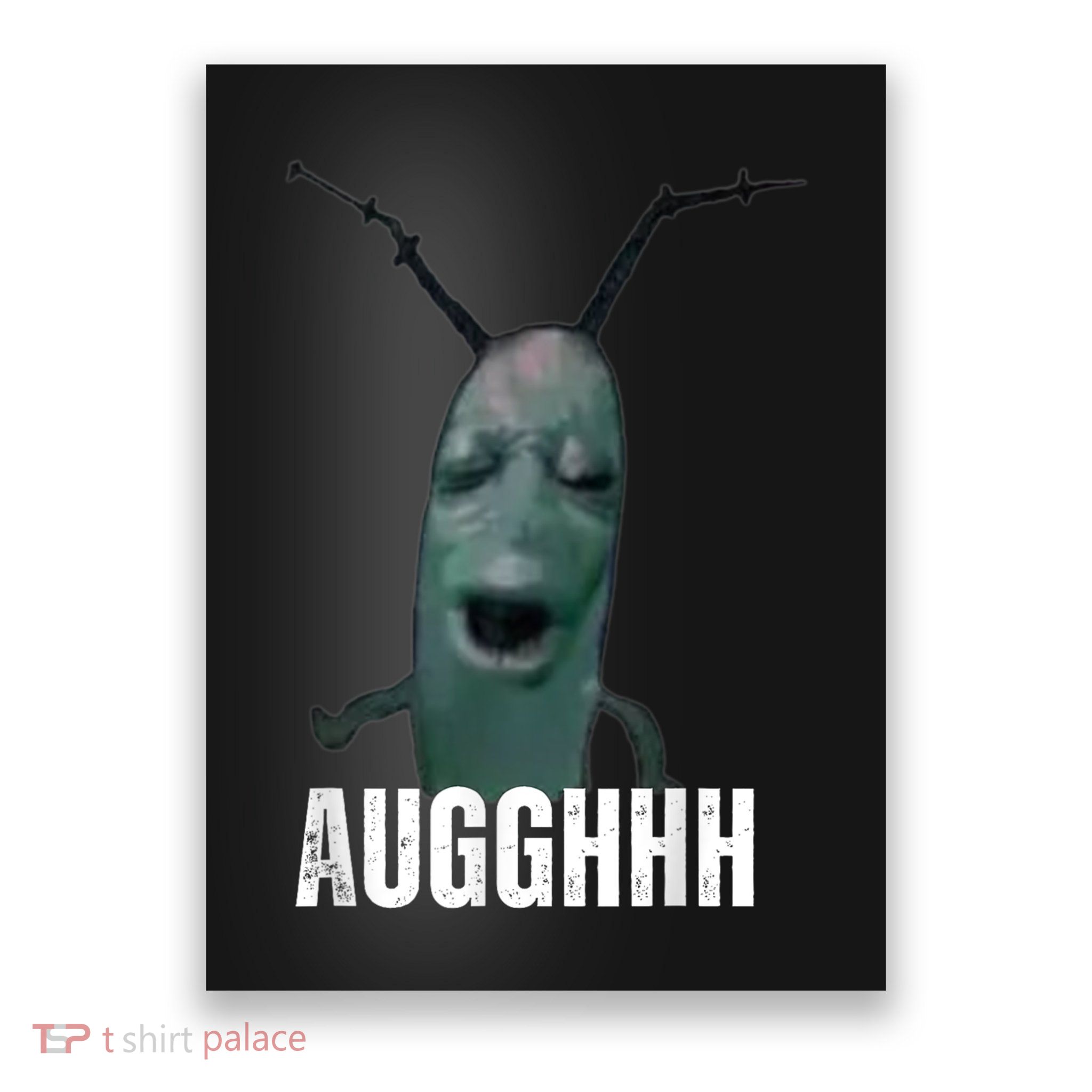 Cursed Plankton Funny Meme Poster