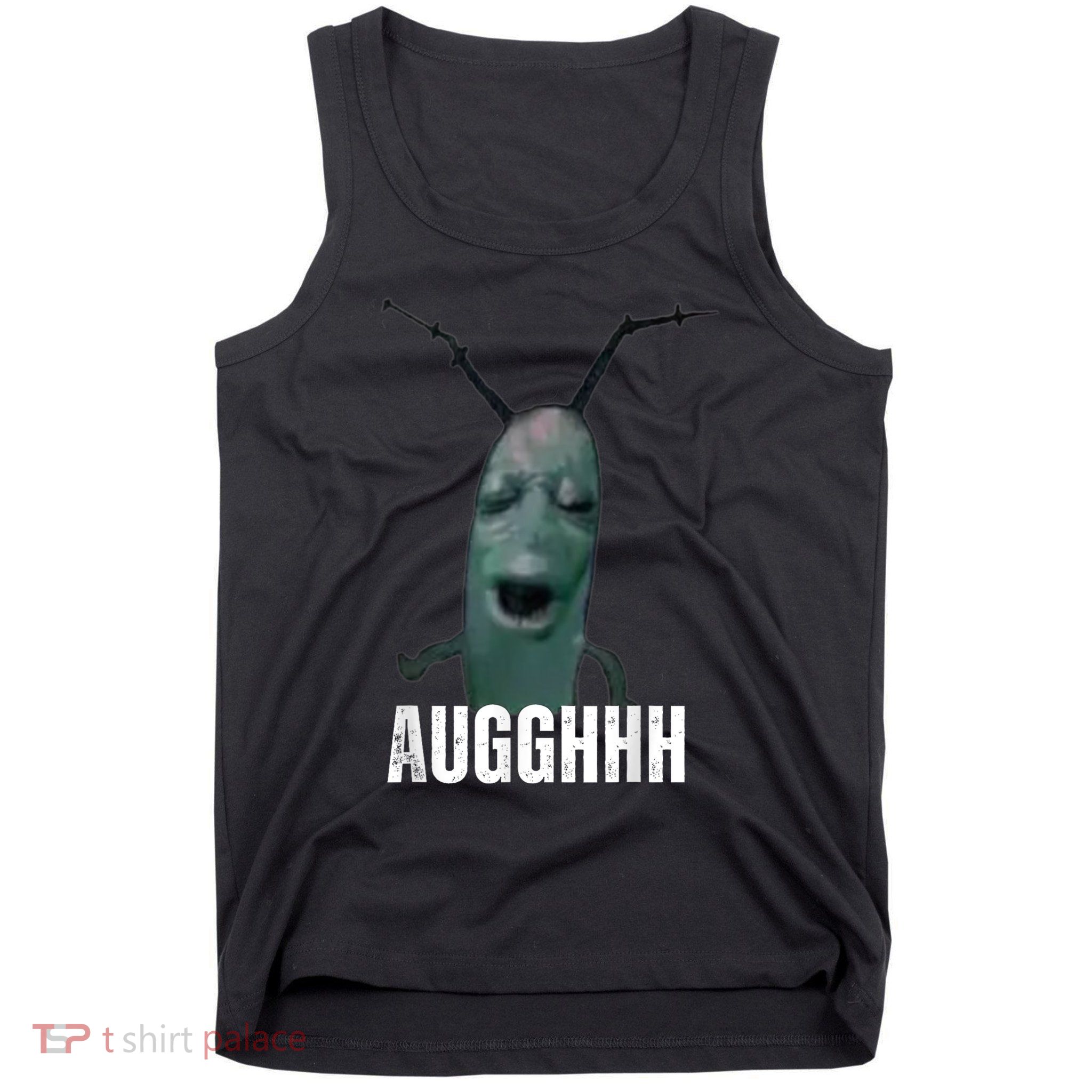 Cursed Plankton Funny Meme Tank Top
