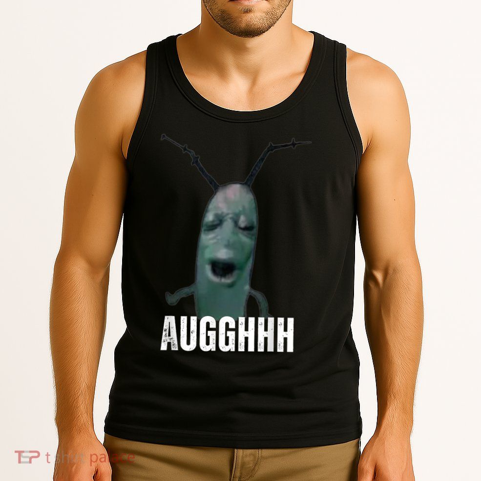 Cursed Plankton Funny Meme Tank Top