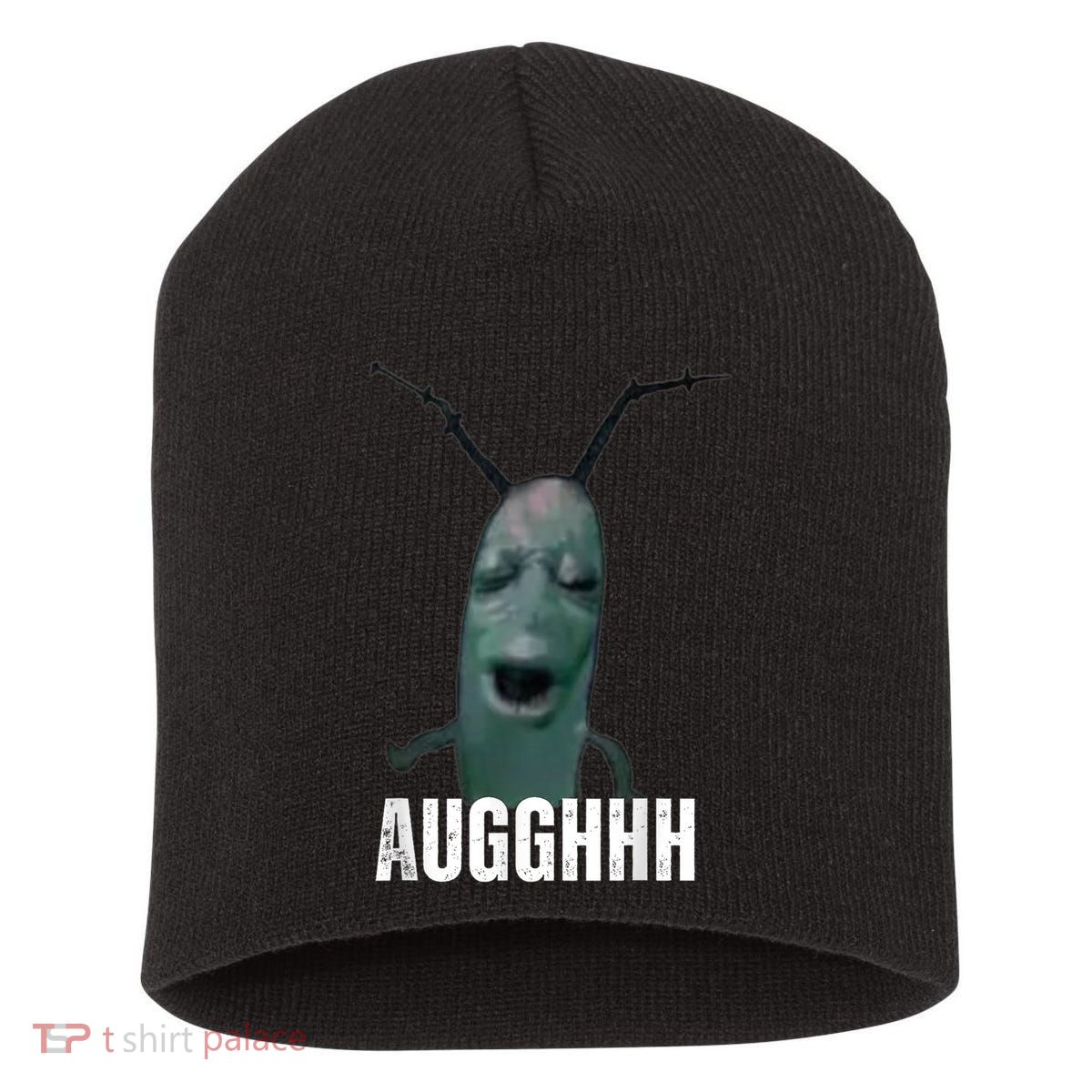 Cursed Plankton Funny Meme Short Acrylic Beanie