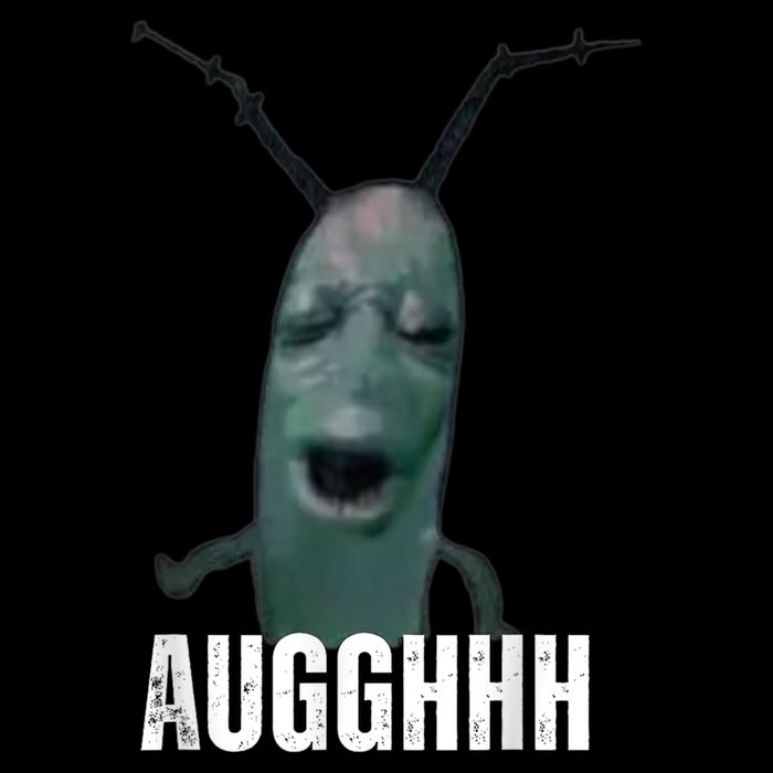 Cursed Plankton Funny Meme Short Acrylic Beanie